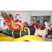 inflatable christmas figures reindeer